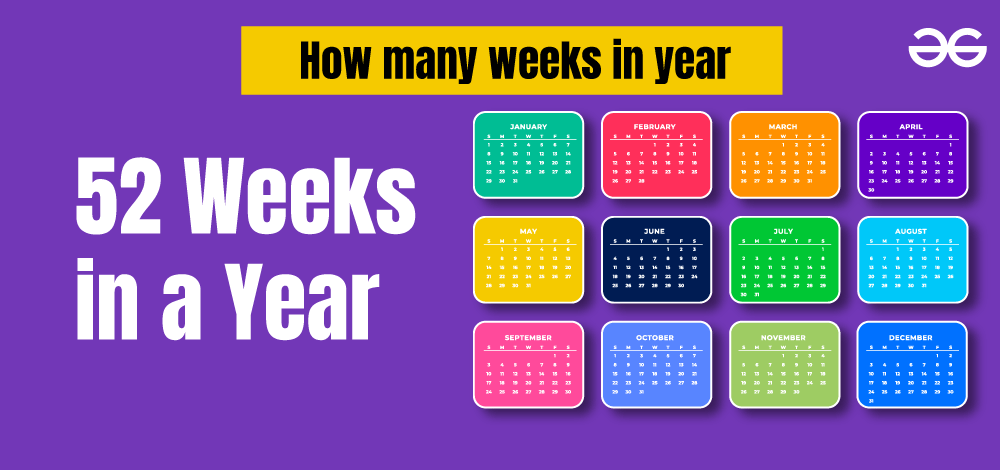 How Many Weeks Are in a Year?